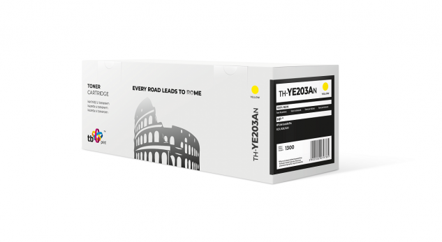 Toner TB komp. s HP CF542A, nová, Yellow