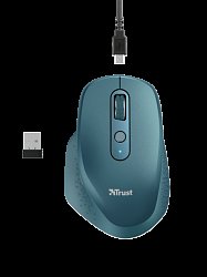 TRUST OZAA RECHARGEABLE S MOUSE BLUE