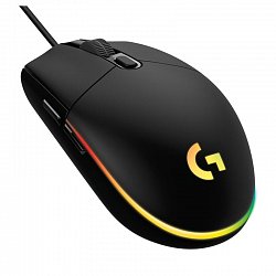 myš Logitech G102 2nd Gen LIGHTSYNC Gaming Mouse - BLACK, USB