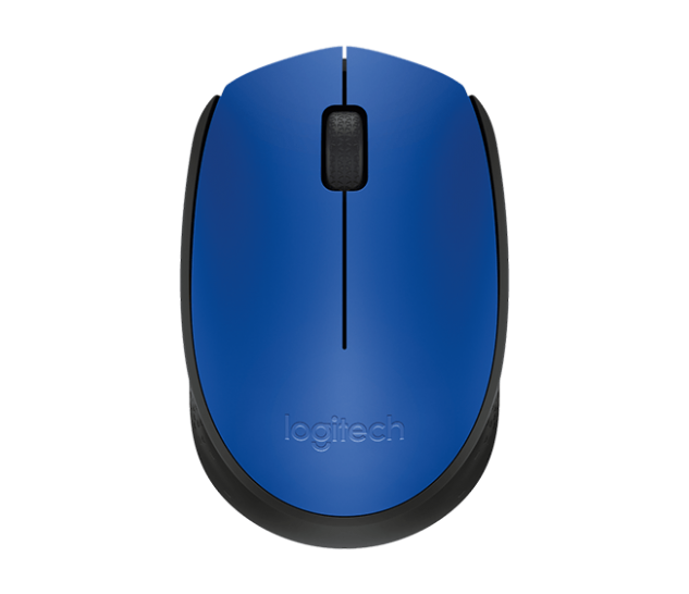 promo myš Logitech Wireless Mouse M171, modrá