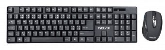 EVOLVEO WK-142, set bezdr. klávesnice a myši