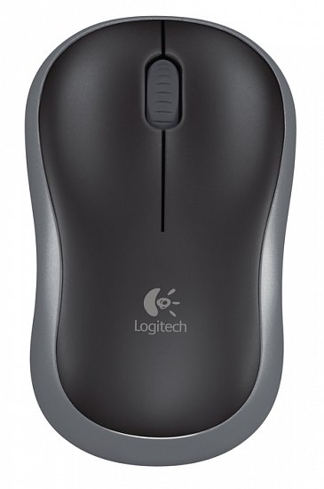 myš Logitech Wireless Mouse M185 nano, šedá