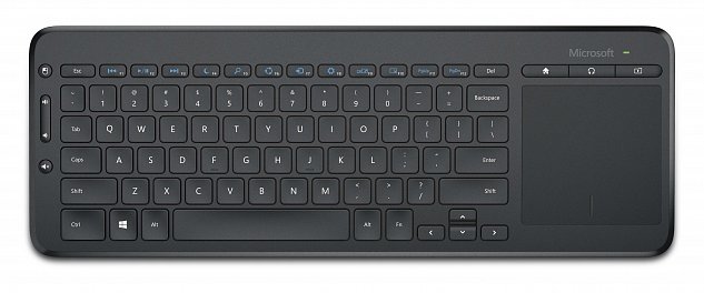 Microsoft All-in-One Media Keyboard Wireless, CZ&SK