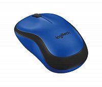 myš Logitech Wireless Mouse M220 silent blue