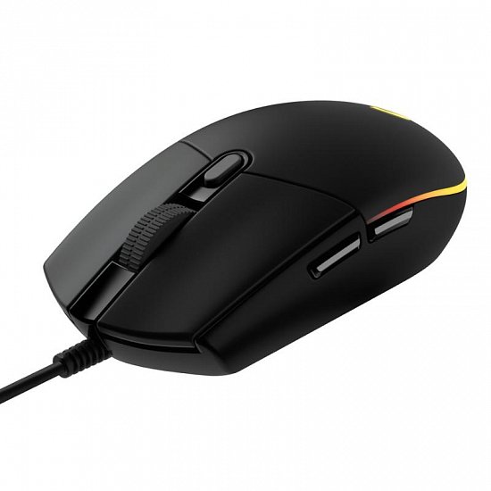 myš Logitech G102 2nd Gen LIGHTSYNC Gaming Mouse - BLACK, USB