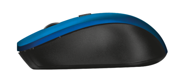 myš TRUST Mydo Silent Click Wireless Mouse - blue (tichá myš)
