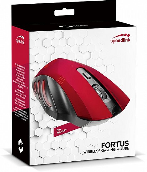 FORTUS Gaming Mouse - Wireless, black