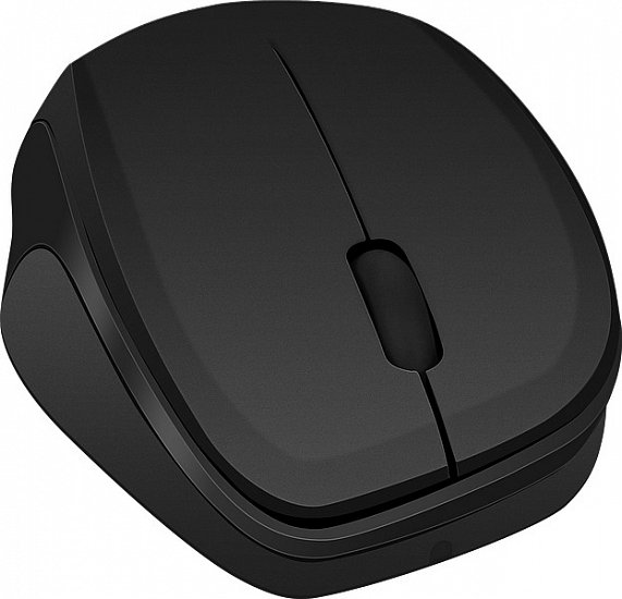 LEDGY Mouse - Wireless, Silent, black-black