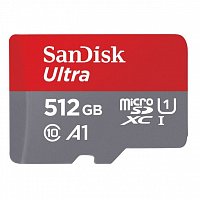 SanDisk Ultra microSDXC 512GB 120MB/s + adaptér