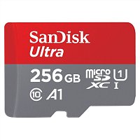 SanDisk Ultra microSDXC 256GB 120MB/s + adaptér