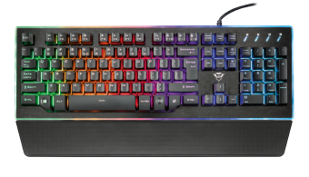 kláv. TRUST GXT 860 Thura Semi-mechanical Keyboard CZ/SK