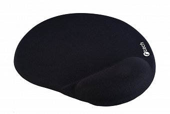Podložka pod myš gelová C-TECH MPG-03, černá, 240x220mm