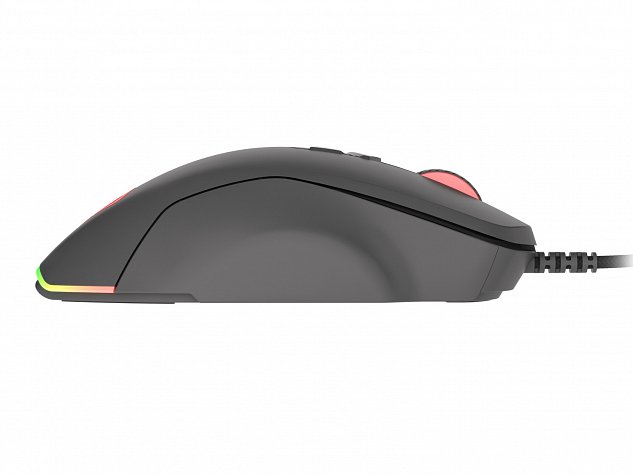 Hybridní herní myš Genesis Xenon 770, RGB, software, 10200DPI, výměnné boční rukojeti pro MMO a FPS