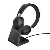 Jabra Evolve2 65, USB-C Black MS, team,Ster.,Desk.