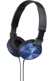 SONY sluchátka MDR-ZX310 modré