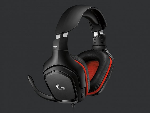 Náhlavní sada Logitech G332 Leatheratte - gaming headset