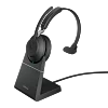 Jabra Evolve2 65, Link380a UC Mono Stand Black