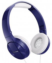 Pioneer SE-MJ503 náhlavní sluchátka modrá