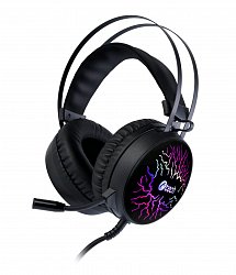 Herní sluchátka C-TECH Astro (GHS-16), casual gaming, LED, 7 barev podsvícení