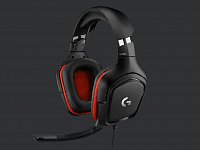 Náhlavní sada Logitech G332 Leatheratte - gaming headset