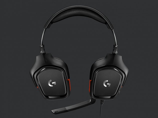 Náhlavní sada Logitech G332 Leatheratte - gaming headset