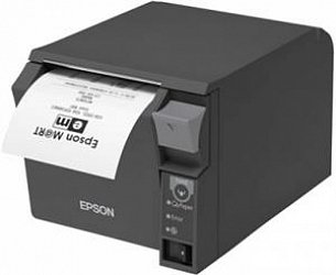 EPSON pokl.termo TM-T70II,tmavá,ether.+USB,zdroj