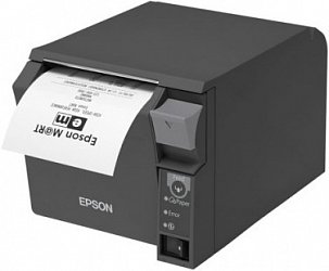 EPSON pokl.termo TM-T70II,černá,WiFi.+USB,zdroj