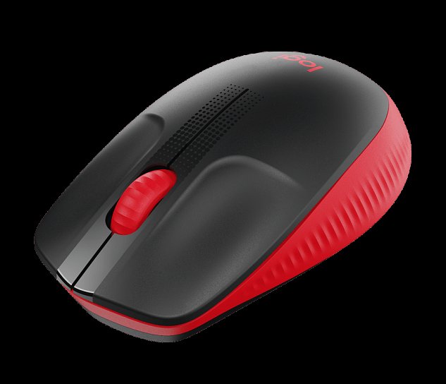 myš Logitech Wireless Mouse M190, Red