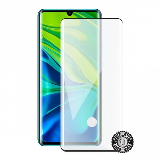 Screenshield XIAOMI Mi Note 10 Pro Tempered Glass protection (full COVER black)