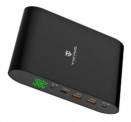 VIKING Notebook powerbank Smartech III QC3.0 25000mAh, Černá. Powerbank pro notebook.