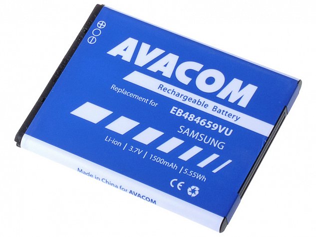 Baterie AVACOM GSSA-S5820-S1500A do mobilu Samsung Galaxy W Li-Ion 3,7V 1500mAh