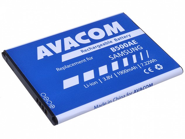 Baterie AVACOM GSSA-9190-S1900A do mobilu Samsung Galaxy S4 mini, Li-Ion 3,8V 1900mAh