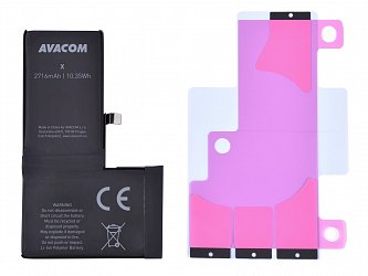 AVACOM baterie pro Apple iPhone X, Li-Ion 3,81V 2716mAh (náhrada 616-00346)