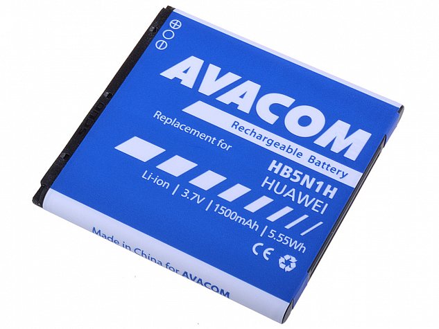 Baterie AVACOM PDHU-G300-S1500A do mobilu Huawei G300 Li-Ion 3,7V 1500mAh (náhrada HB5N1H)