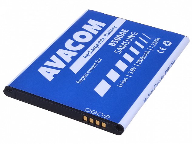 Baterie AVACOM GSSA-9190-S1900A do mobilu Samsung Galaxy S4 mini, Li-Ion 3,8V 1900mAh