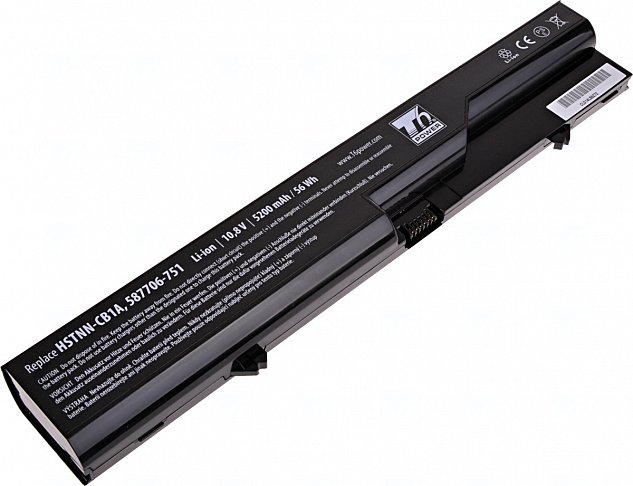 Baterie T6 power HP ProBook 4320s, 4420s, 4520s, HP 320, 325, 420, 620, 625, 6cell, 5200mAh