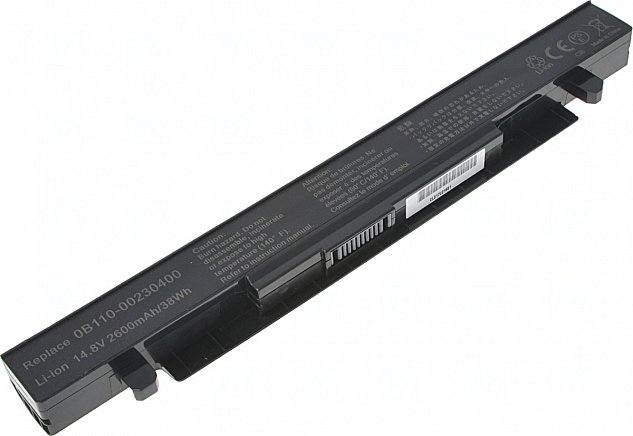 Baterie T6 power Asus X450, X550, X552, A450, A550, F450, F550, F552, R510, 2600mAh, 38Wh, 4cell