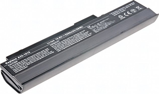 Baterie T6 power Asus Eee PC 1011, 1015, 1215, R051, VX6, 5200mAh, 56Wh, 6cell