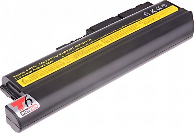 Baterie T6 power IBM ThinkPad T500, T60, T61, R500, R60, R61, Z60m, Z61m, SL500, 9cell, 7800mAh