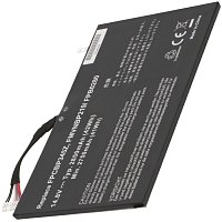 2-POWER Baterie 14,8V 2850mAh pro Fujitsu LifeBook UH572