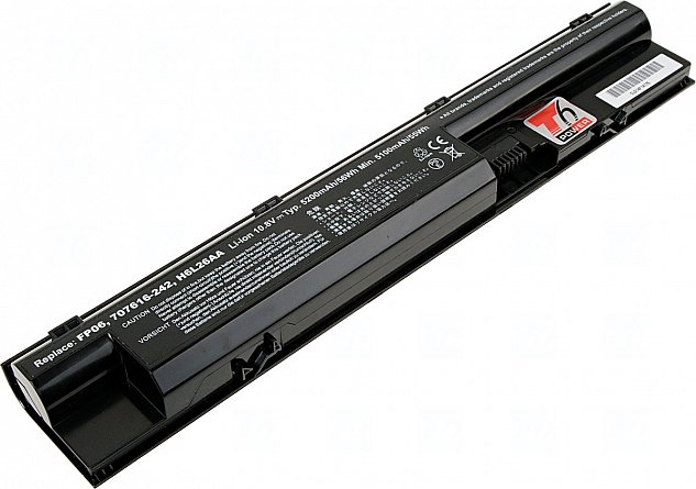 Baterie T6 power HP ProBook 440 G1, 445 G1, 450 G1, 455 G1, 470 G1, 470 G2, 6cell, 5200mAh