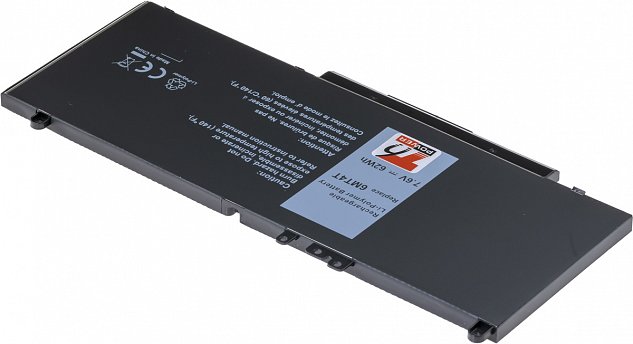 Baterie T6 power Dell Latitude E5270, E5470, E5570, Precision 15 3510, 8100mAh, 62Wh, 4cell, Li-pol