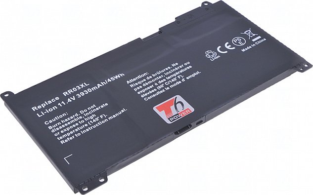 Baterie T6 power HP ProBook 430 G4/G5, 440 G4/G5, 450 G4/G5, 470 G4/G5, 3930mAh, 45Wh, 3cell, Li-pol