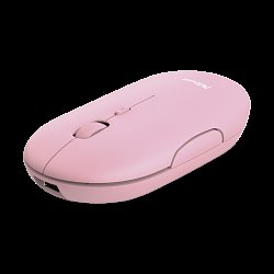 TRUST PUCK WIRELESS MOUSE PINK