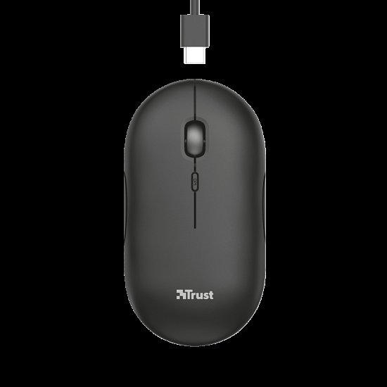 TRUST PUCK WIRELESS MOUSE BLACK