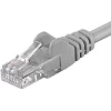 PremiumCord Patch kabel UTP RJ45-RJ45 level 5e 5m šedá