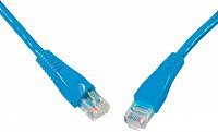 SOLARIX patch kabel CAT5E UTP PVC 2m modrý snag-proof