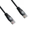 DATACOM Patch cord UTP CAT5E 1,5m černý