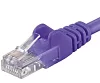 Patch kabel UTP RJ45-RJ45 level 5e 0.25m, fialová