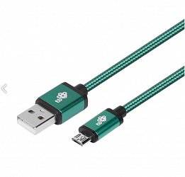 TB Touch USB-A/microUSB, zelený, 1,5m